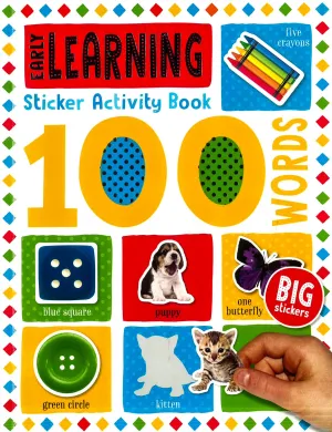 100 Early Learning Words Sticker Activity
