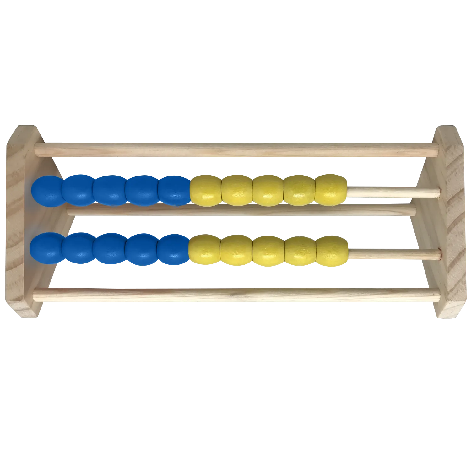2-Row Abacus Counting Frame