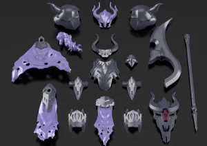 30 Minutes Fantasy Class-Up Armor Rosan Warrior Accessory Set