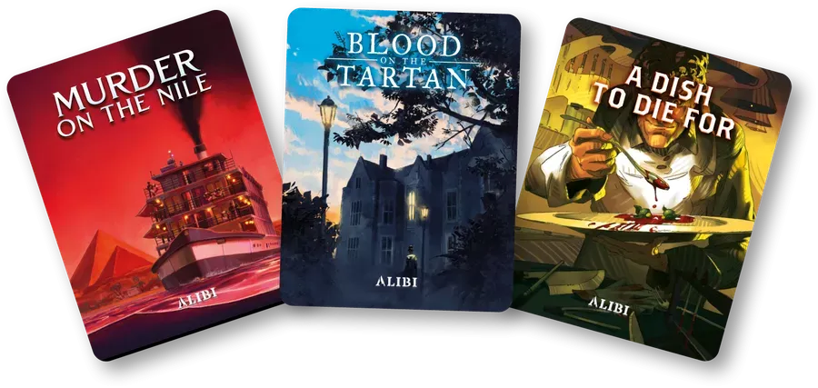 Alibi: 3 Intricate Mysteries