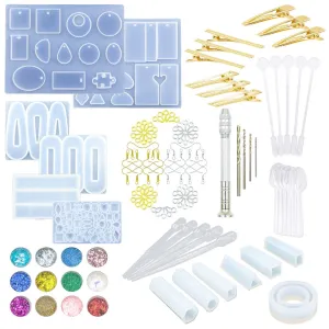 Barrette Resin Craft Kit