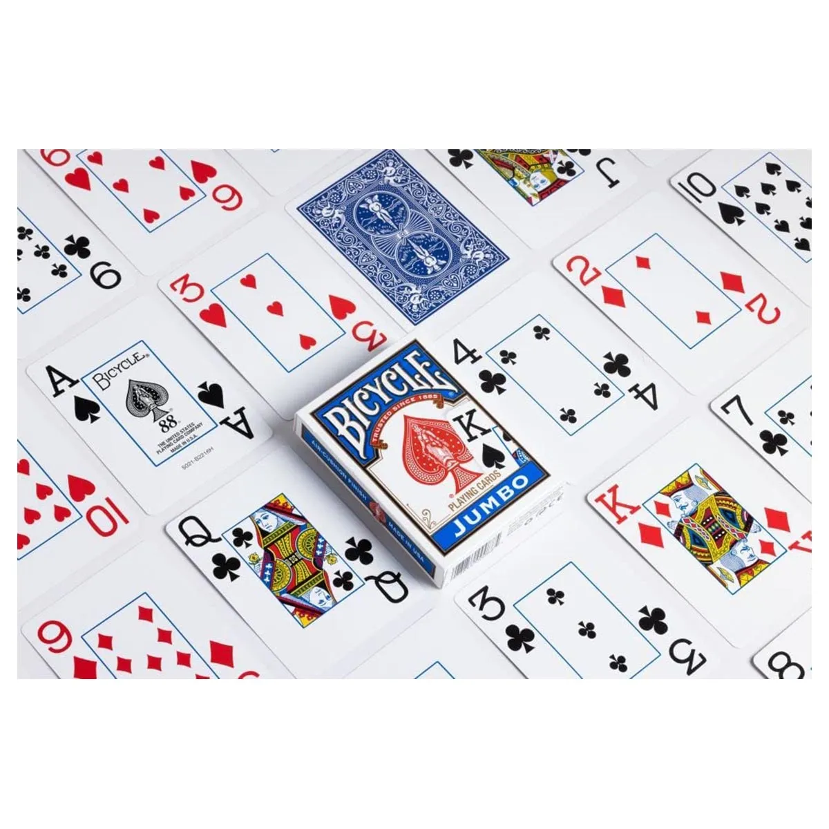 Bicycle Jumbo Rider Back Poker Cards (styles vary)