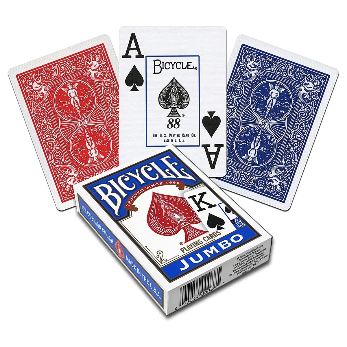 Bicycle Jumbo Rider Back Poker Cards (styles vary)