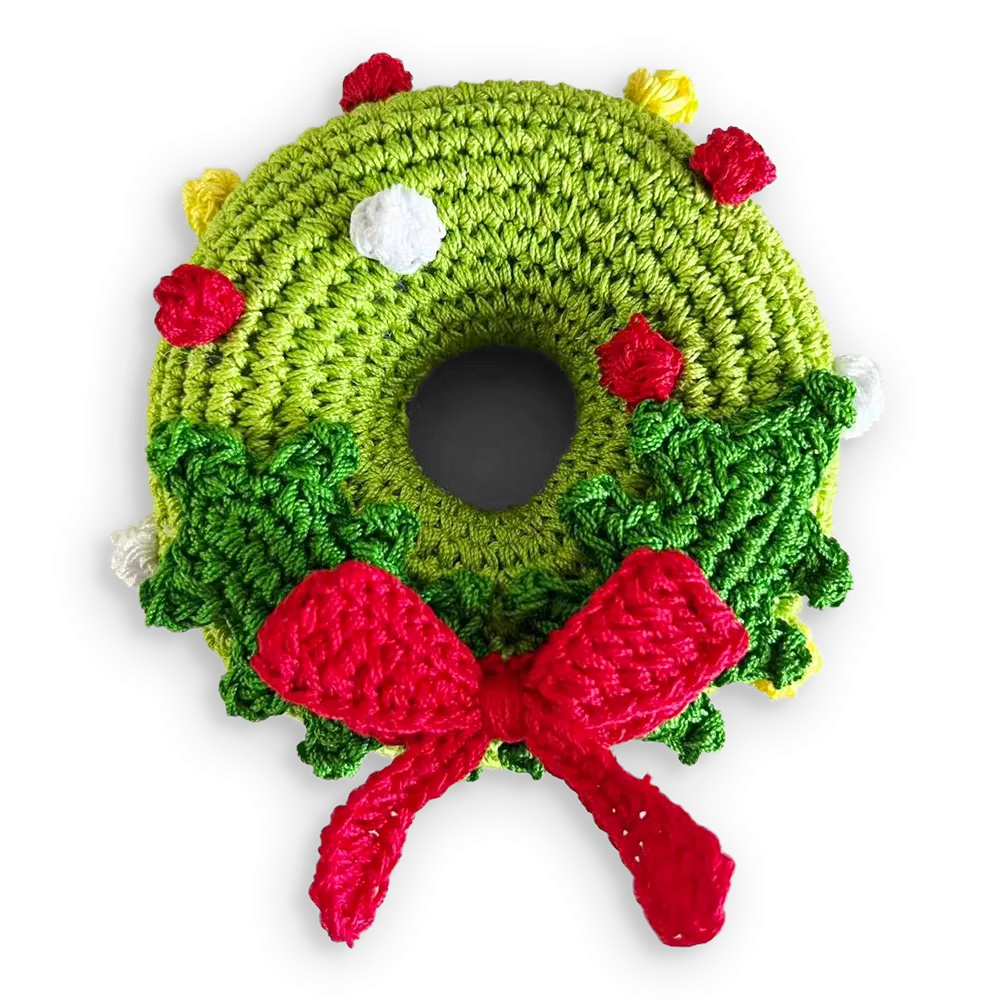 Christmas Wreath Crochet Toy