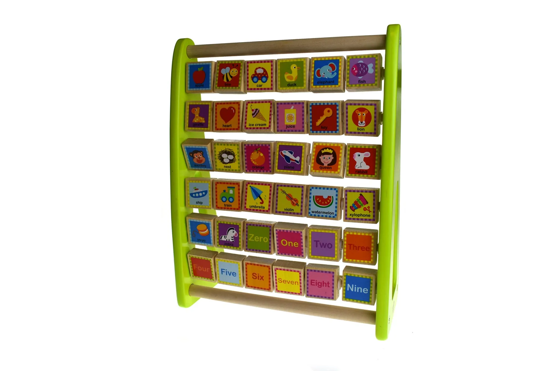 Colourful Alphabet Abacus - Age: 24 Months .