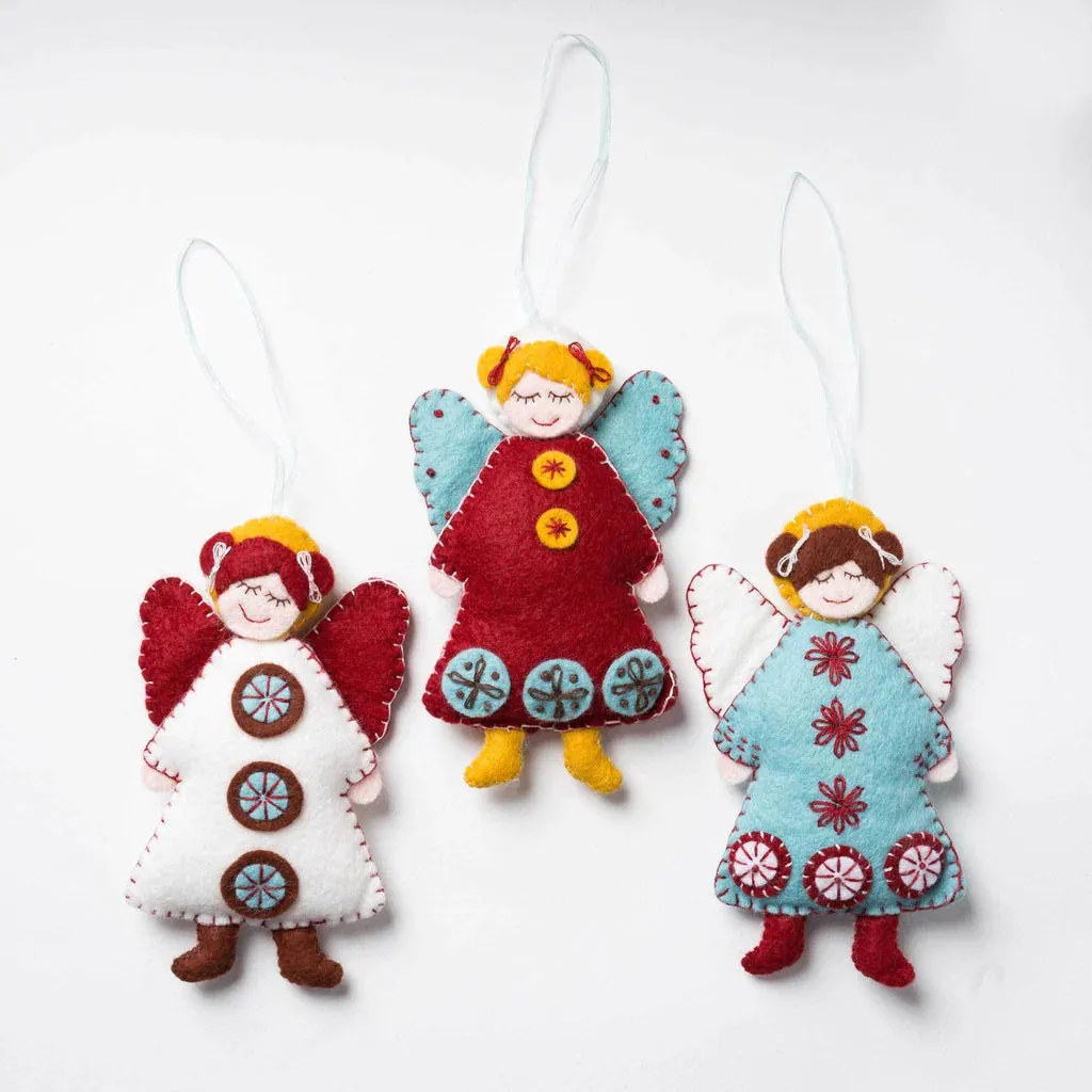 Corinne Lapierre - Felt Craft Kit Scandinavian Angels