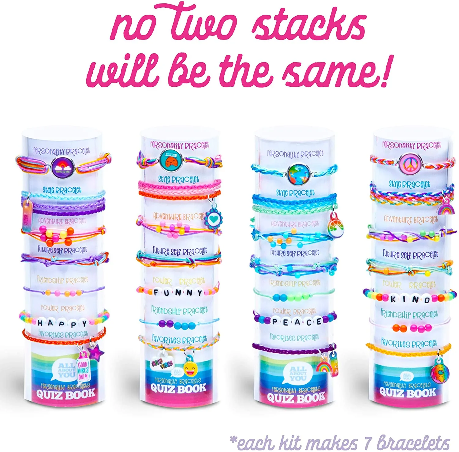 Craft-tastic All About Me Quiz Bracelets Kit