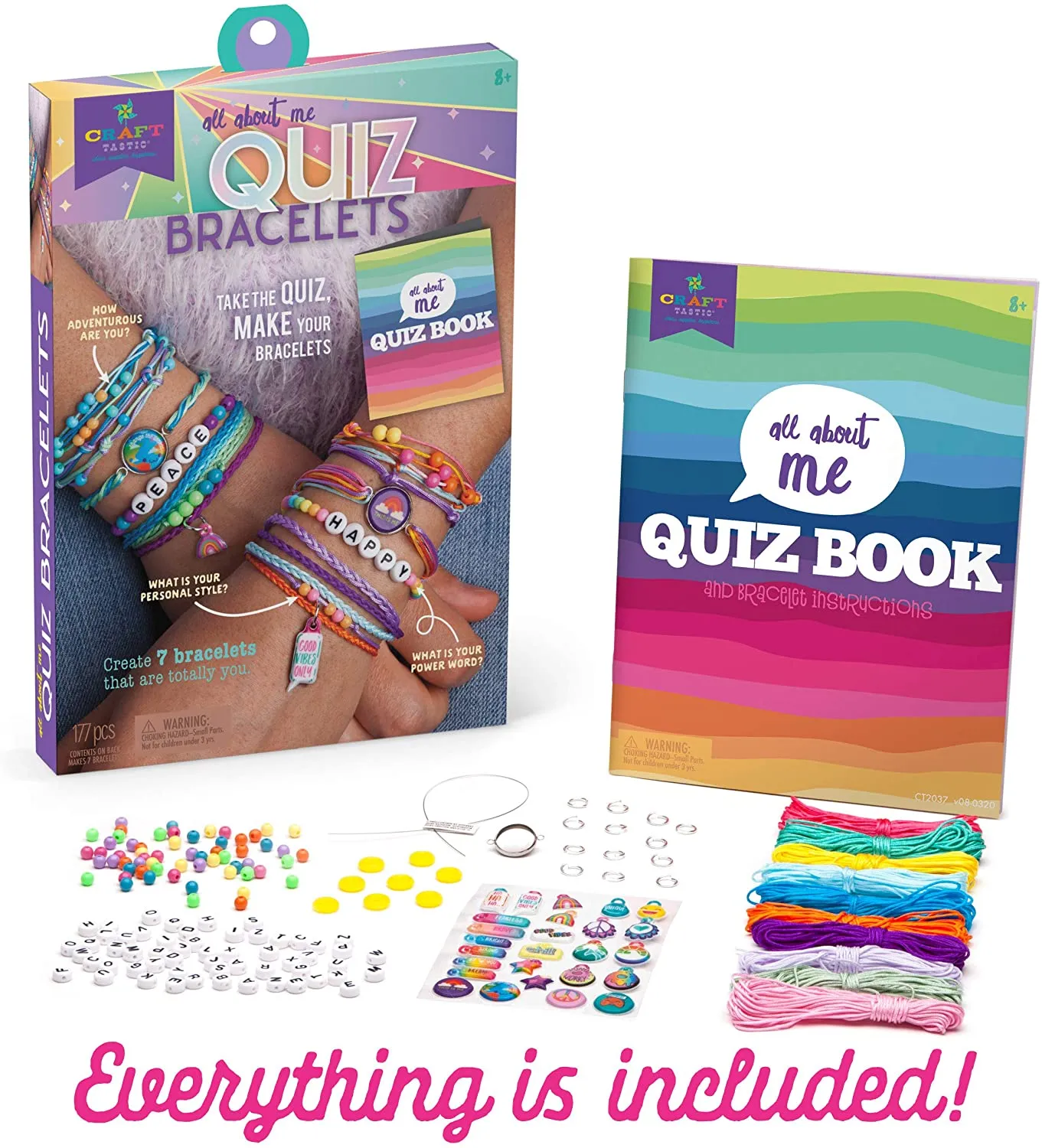 Craft-tastic All About Me Quiz Bracelets Kit