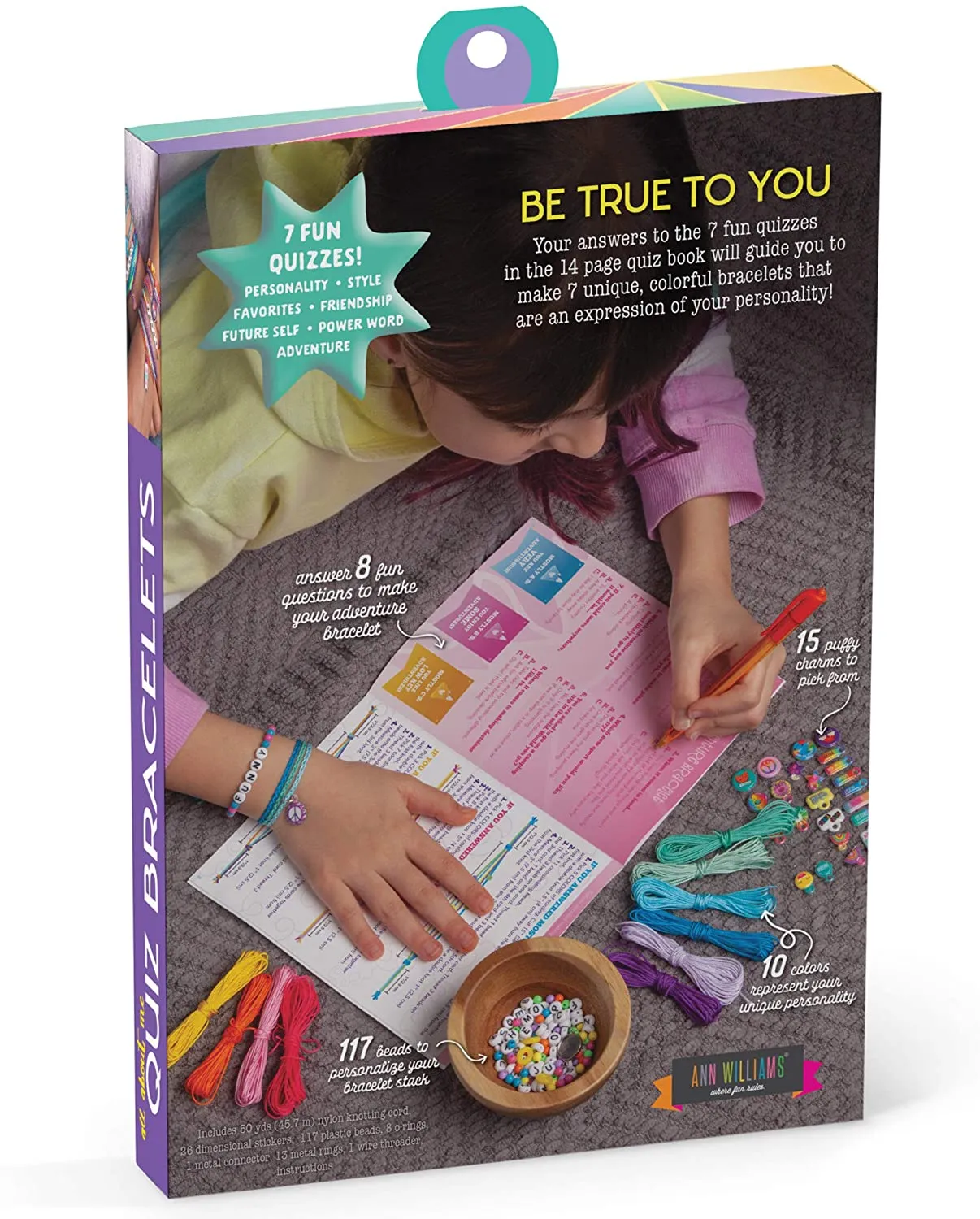 Craft-tastic All About Me Quiz Bracelets Kit