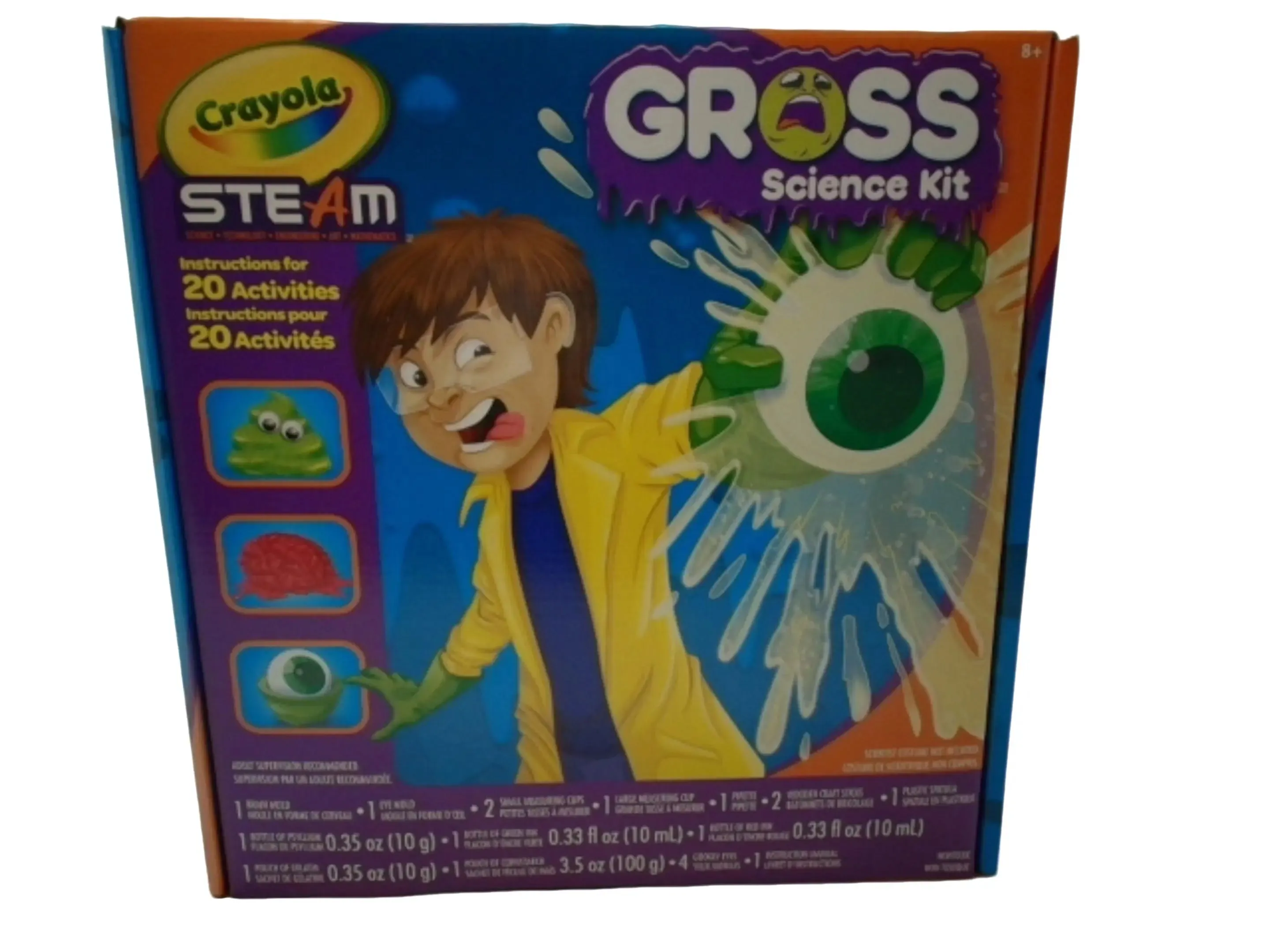 Crayola Gross Science Experiments Lab Kit for Kids