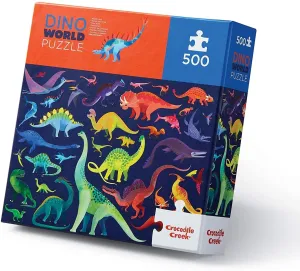 Crocodile Creek - Puzzle 500pcs - Dino World
