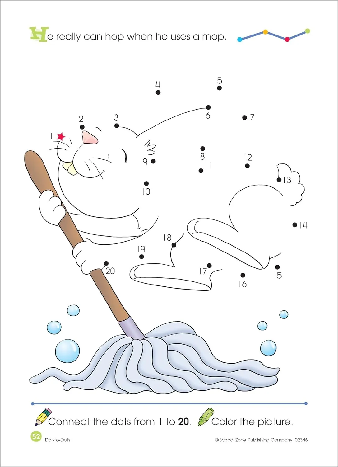Dot-to-Dots Workbook - Ages 4 to 6, Preschool, Kindergarten, Connect the Dots, Alphabetical Order, ABCs, Numerical Order, and More