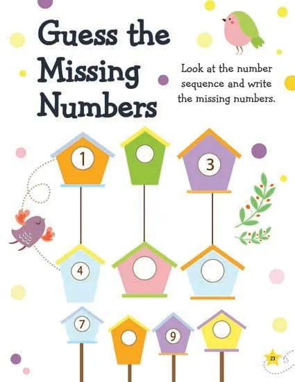 Dreamland Learn Everyday Numbers and Patterns - An Interactive & Activity Book For Kids (English)