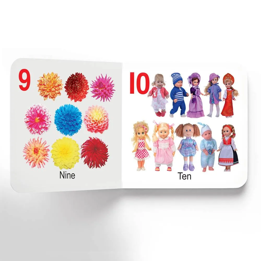 Dreamland Lovely Board Books Numbers - An Early Learning Book For Kids (English)