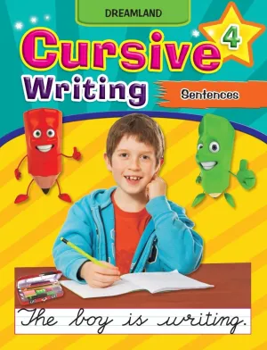 Dreamland Publications Cursive Writing Book (Sentences) Part 4