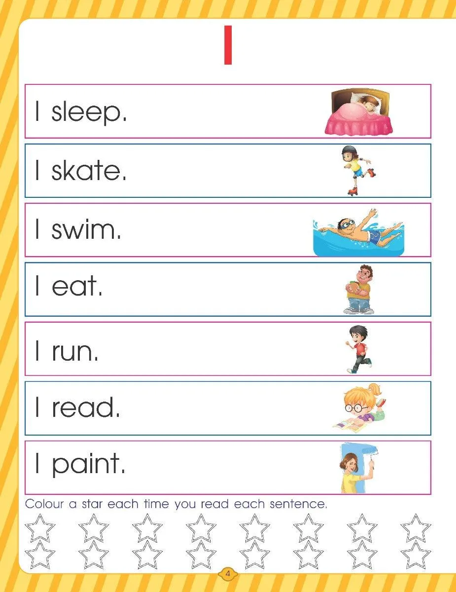 Dreamland Very First Sentence Books - An Early Learning Book For Kids - Set of 3 Titles(English)