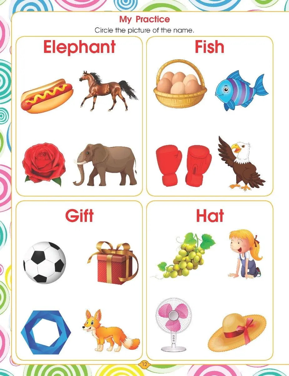 Dreamland Very First Sentence Books - An Early Learning Book For Kids - Set of 3 Titles(English)
