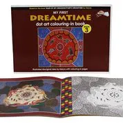 Dreamtime Dot Art Coloring-In - Book 3