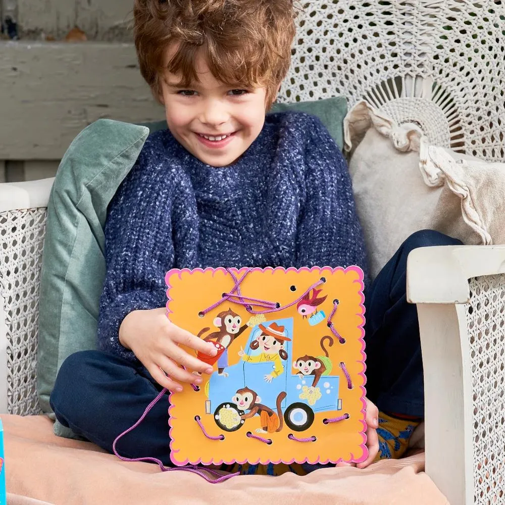 eeBoo Good Deeds Lacing Cards