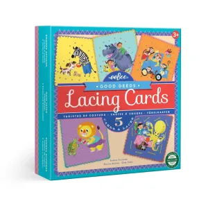 eeBoo Good Deeds Lacing Cards