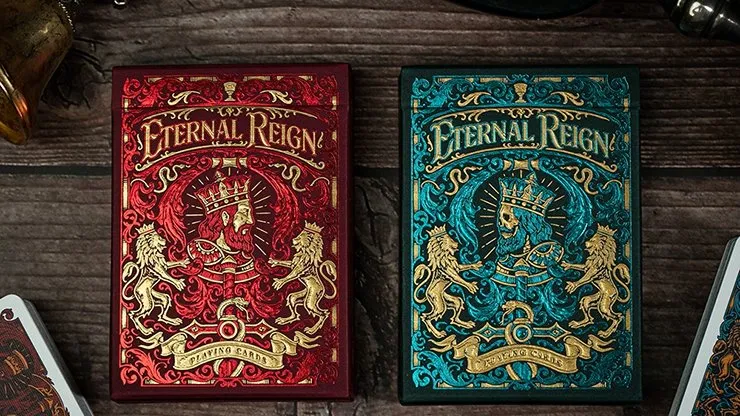 Eternal Reign (Ruby Empire) Playing Cards by Riffle Shuffle