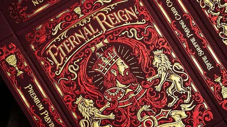 Eternal Reign (Ruby Empire) Playing Cards by Riffle Shuffle