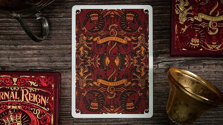 Eternal Reign (Ruby Empire) Playing Cards by Riffle Shuffle