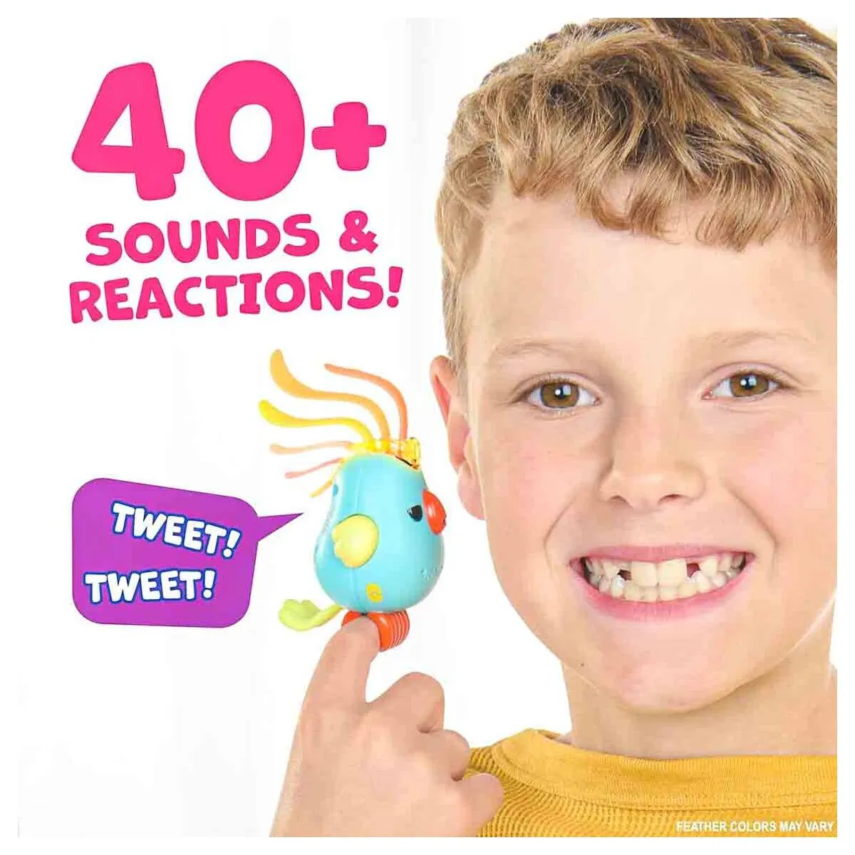 Fingerlings Sweet Tweets Interactive Bird Blue