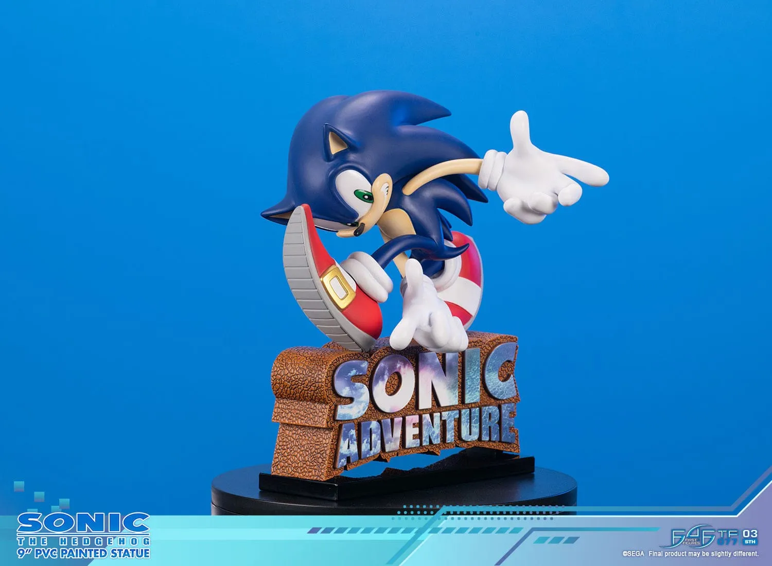First 4 Figures Sonic Adventure Sonic the Hedgehog Standard Edition PVC Statue