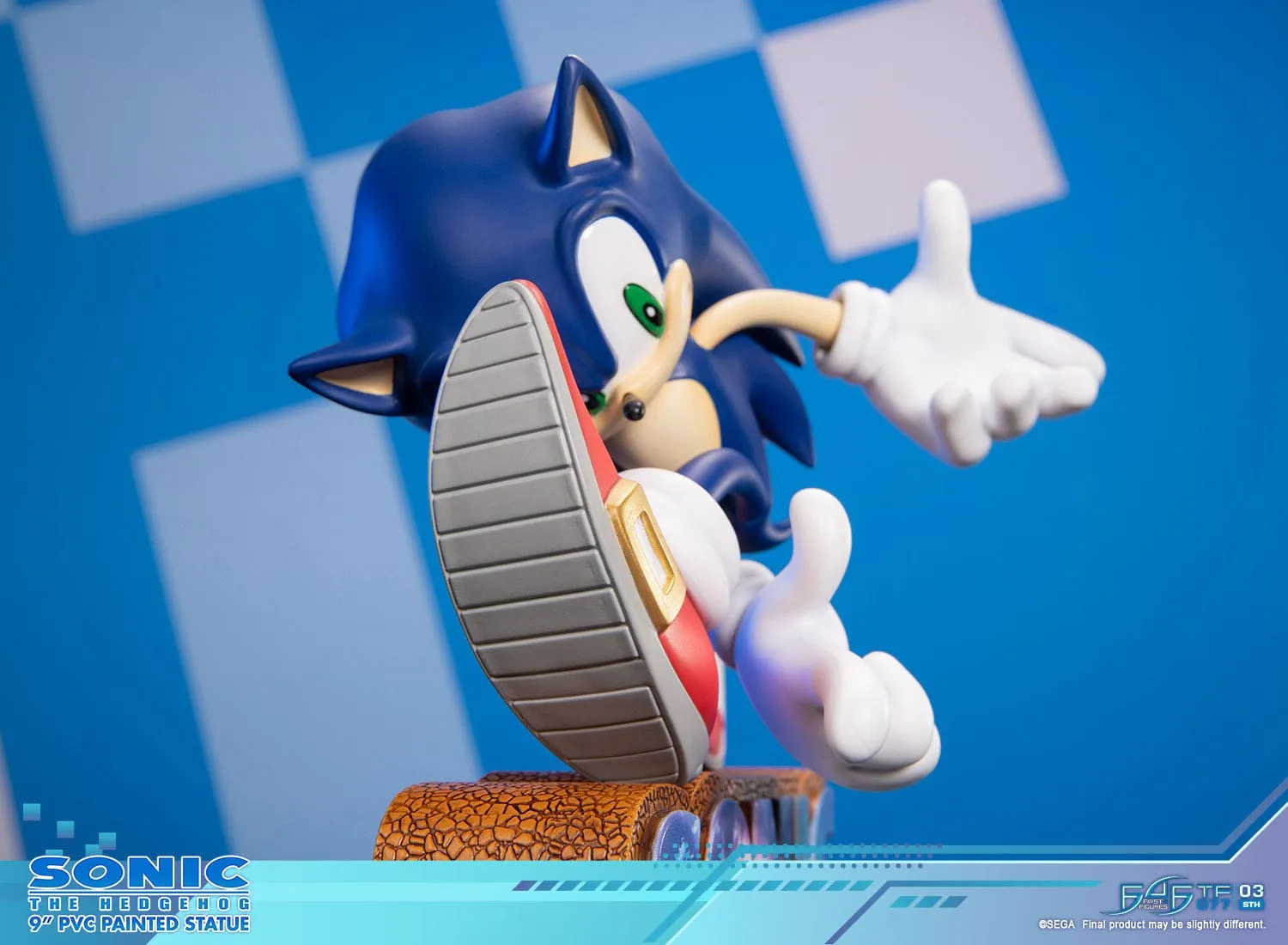 First 4 Figures Sonic Adventure Sonic the Hedgehog Standard Edition PVC Statue