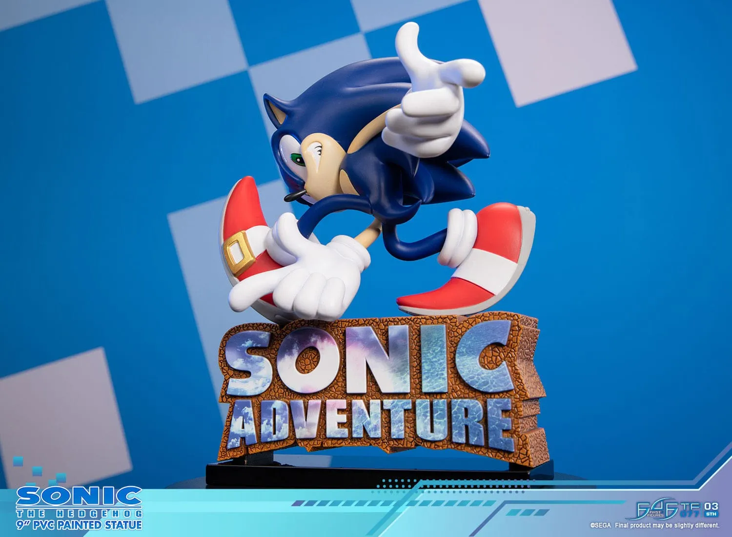 First 4 Figures Sonic Adventure Sonic the Hedgehog Standard Edition PVC Statue