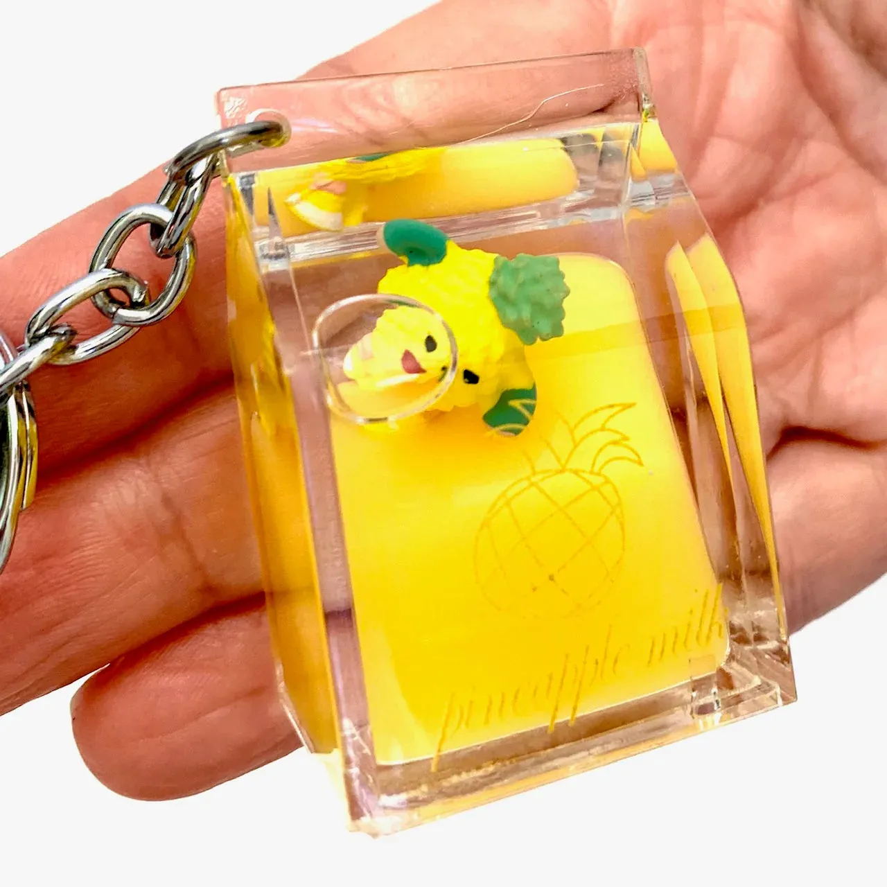 Fruitmilk Carton Floaty Keyring (Assorted - One Per Order)