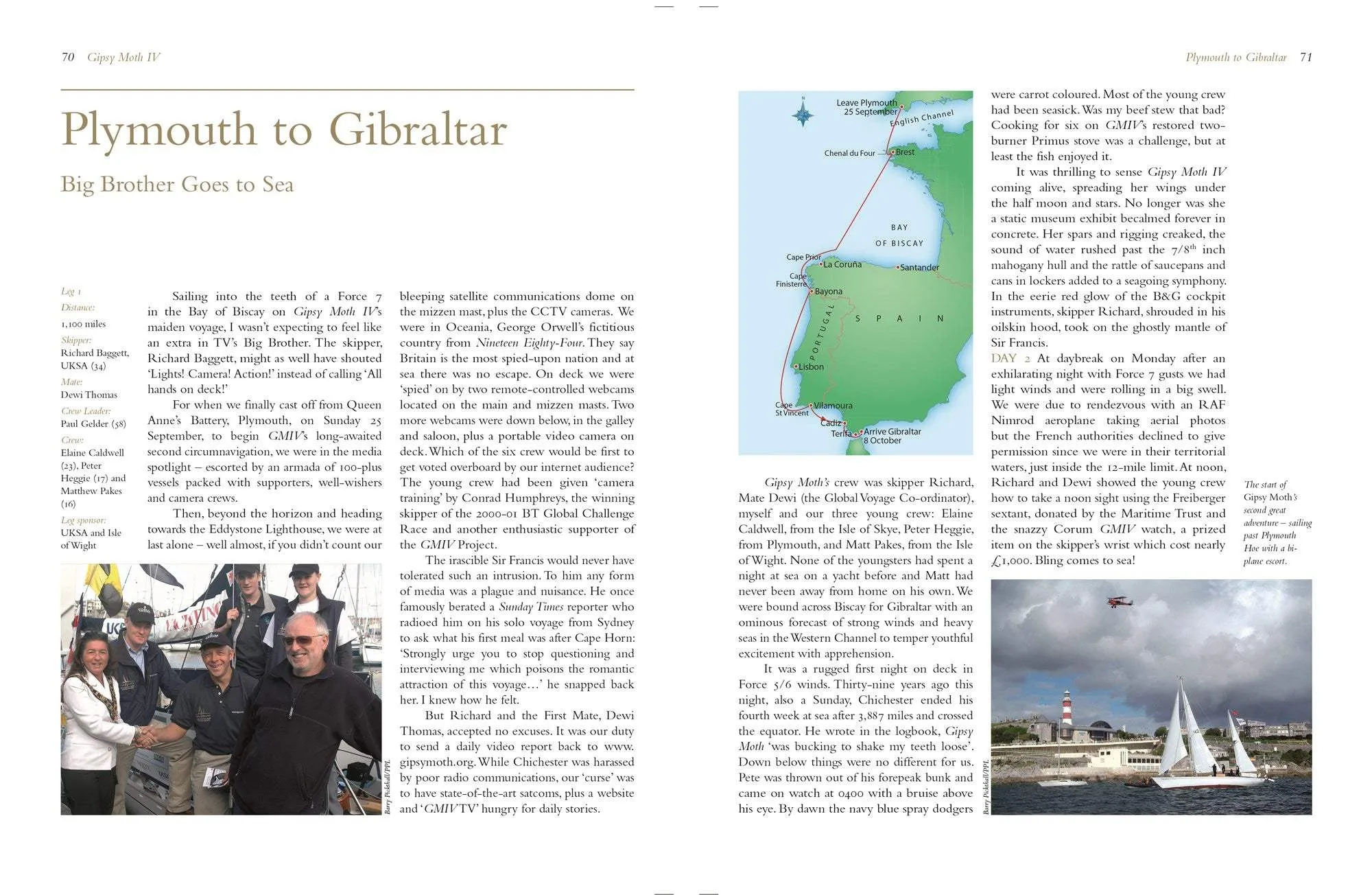 Gipsy Moth IV: A Legend Sails Again