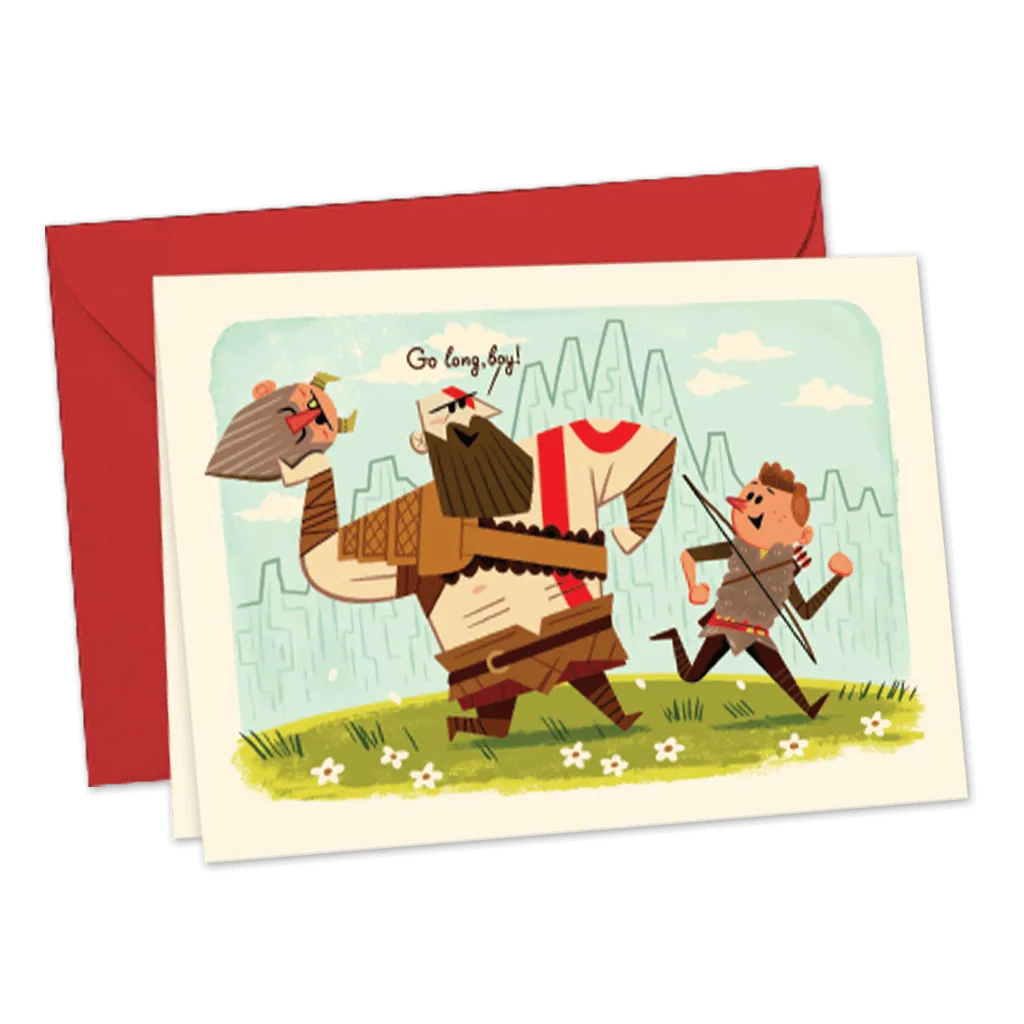 God of War Father's Day Card