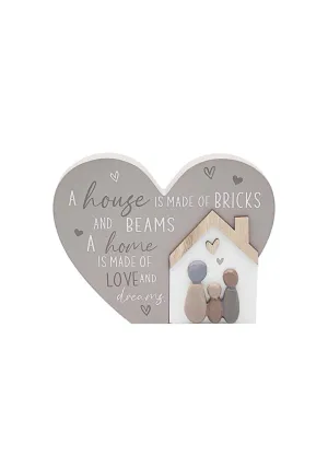 House Heart Plaque
