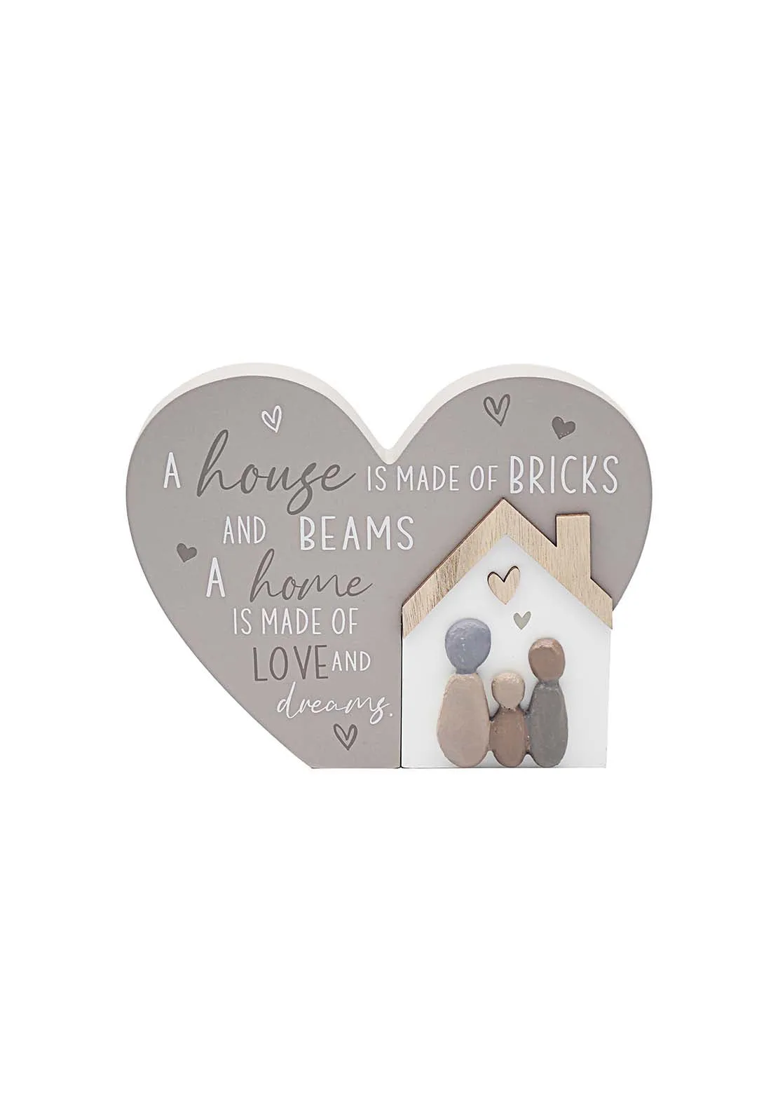 House Heart Plaque