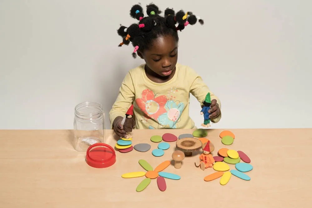 Junior Rainbow Pebbles Earth Colours 36pc