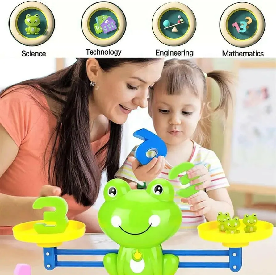 Libra Frog Balance Counting Game