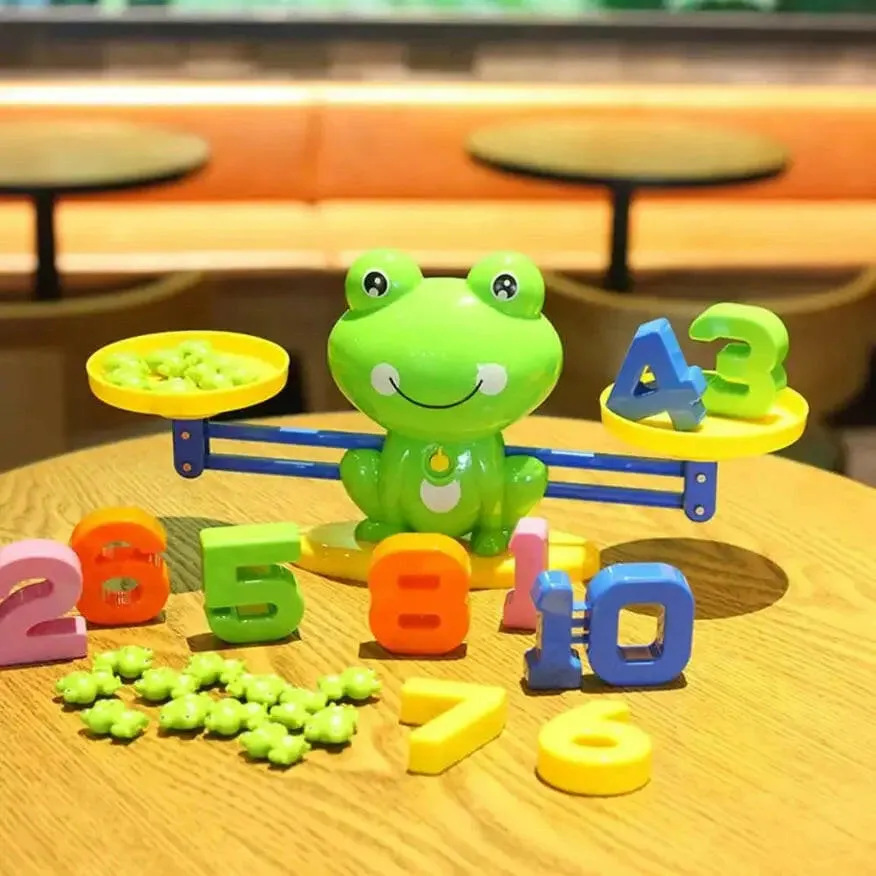 Libra Frog Balance Counting Game