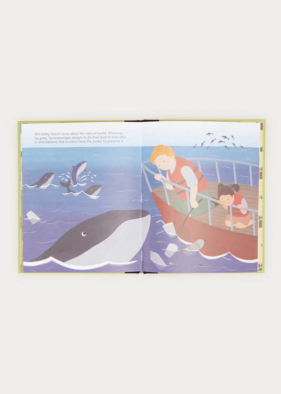 Little People, Big Dreams - David Attenborough Book in Green