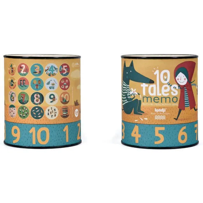 LONDJI Games - Ten Tales - Memory Game
