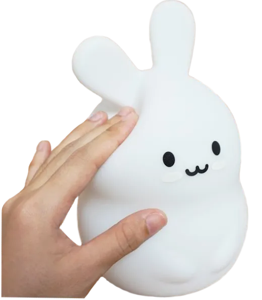 LumiPets® Bunny - Children's Nursery Touch Night Light