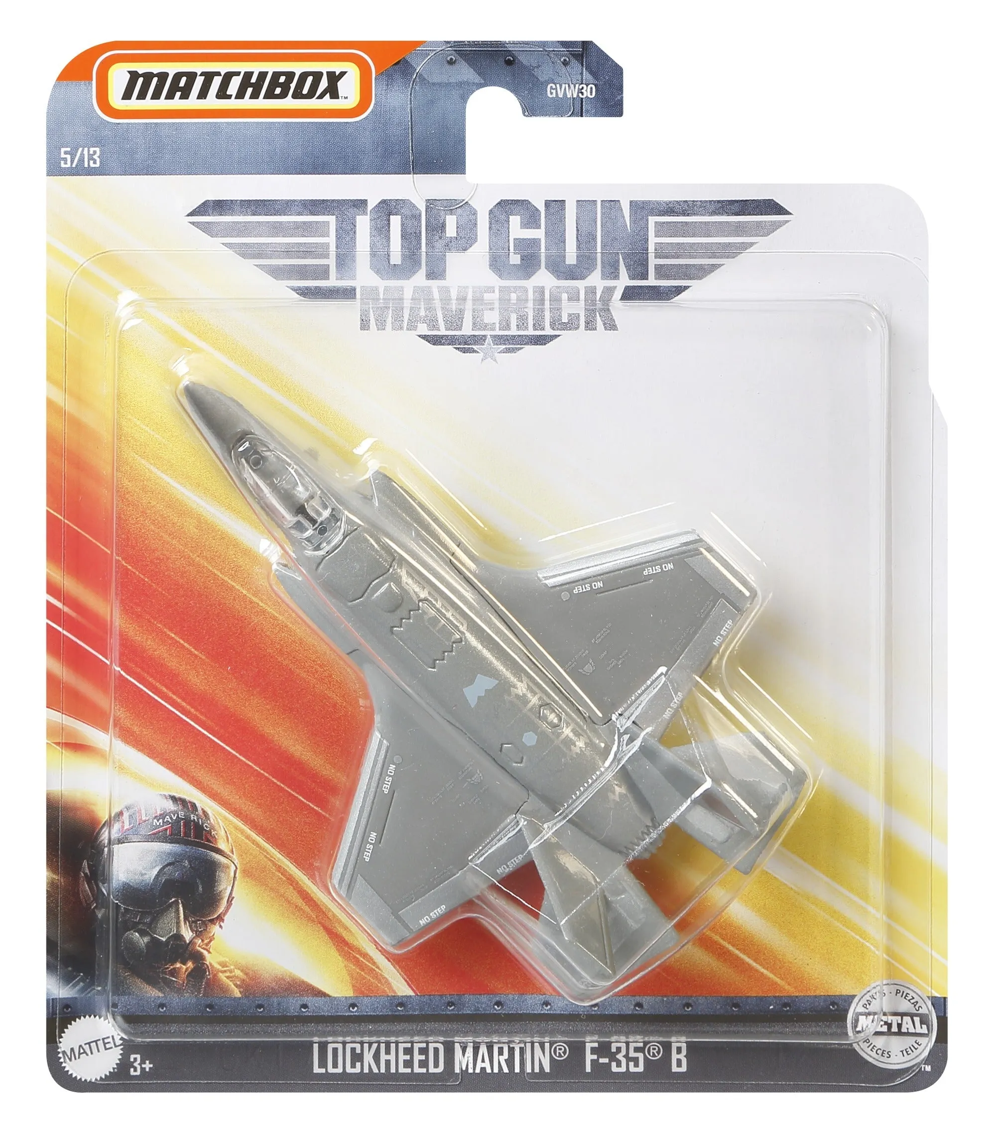 Matchbox Die Cast Top Gun Skybusters Assorted Styles