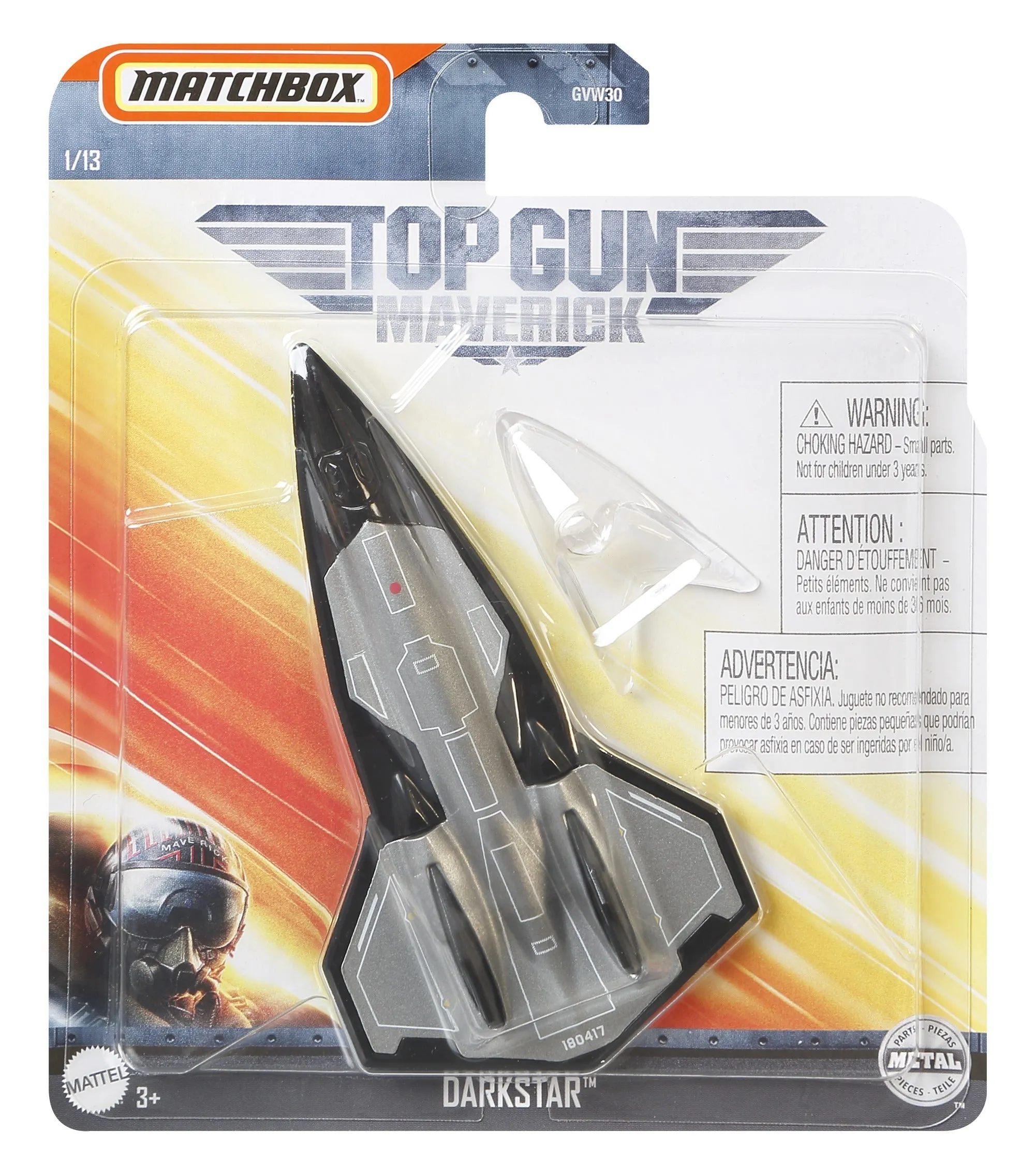 Matchbox Die Cast Top Gun Skybusters Assorted Styles
