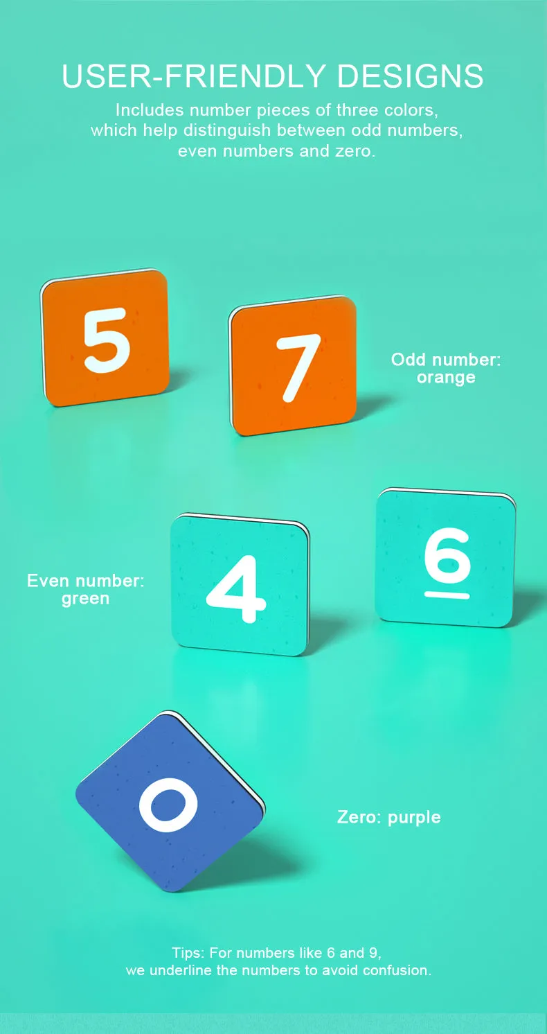 Mideer Magnetic Hundred Board Game| Educational Number Learning Game