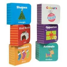 My First Christmas Library - Includes 9 Mini Books