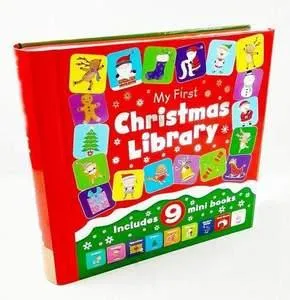 My First Christmas Library - Includes 9 Mini Books