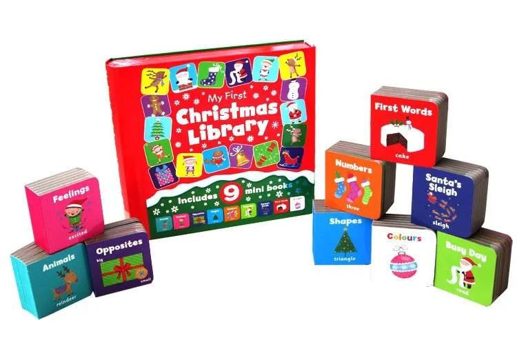 My First Christmas Library - Includes 9 Mini Books