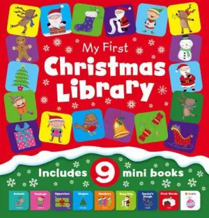 My First Christmas Library - Includes 9 Mini Books