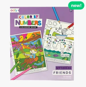 Mythical Friends Color By Numbers